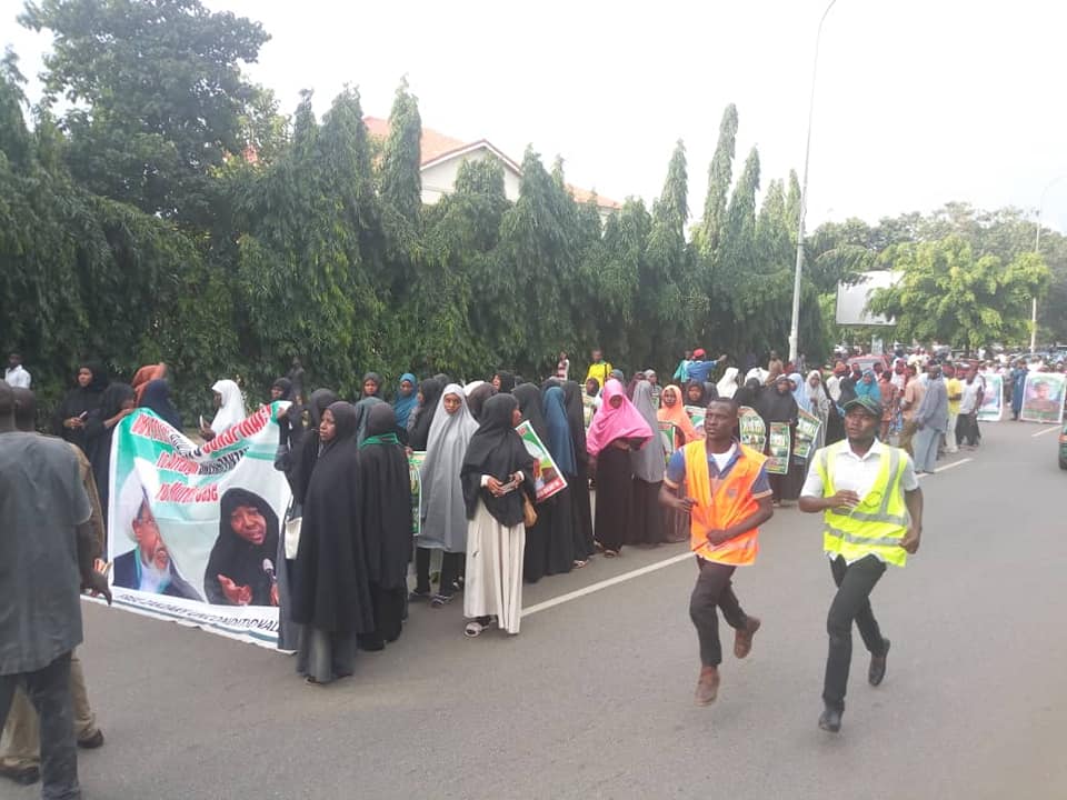 free zakzaky in abuja on thurs 16th august 2018